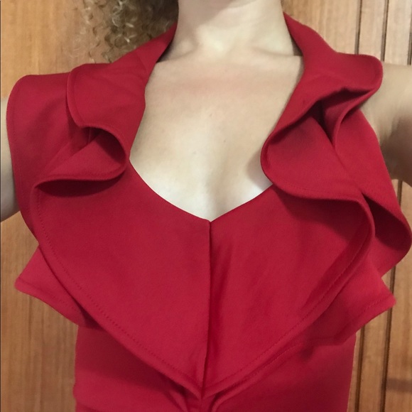 NWOT BLVD Collection Red Dress - Picture 3 of 4